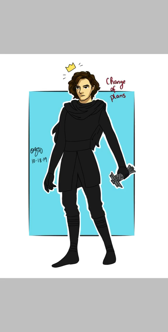 amino-Kylo's Fluffy Hair-fdf4aaac