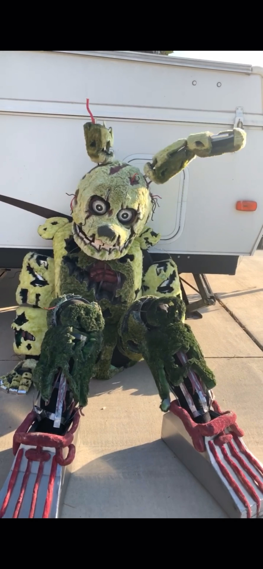 Springtrap Cosplay Ready For Halloween Five Nights At Freddys Amino Images And Photos Finder