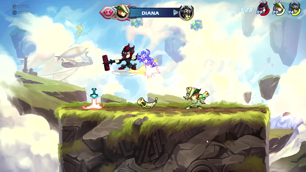 diana brawlhalla combos