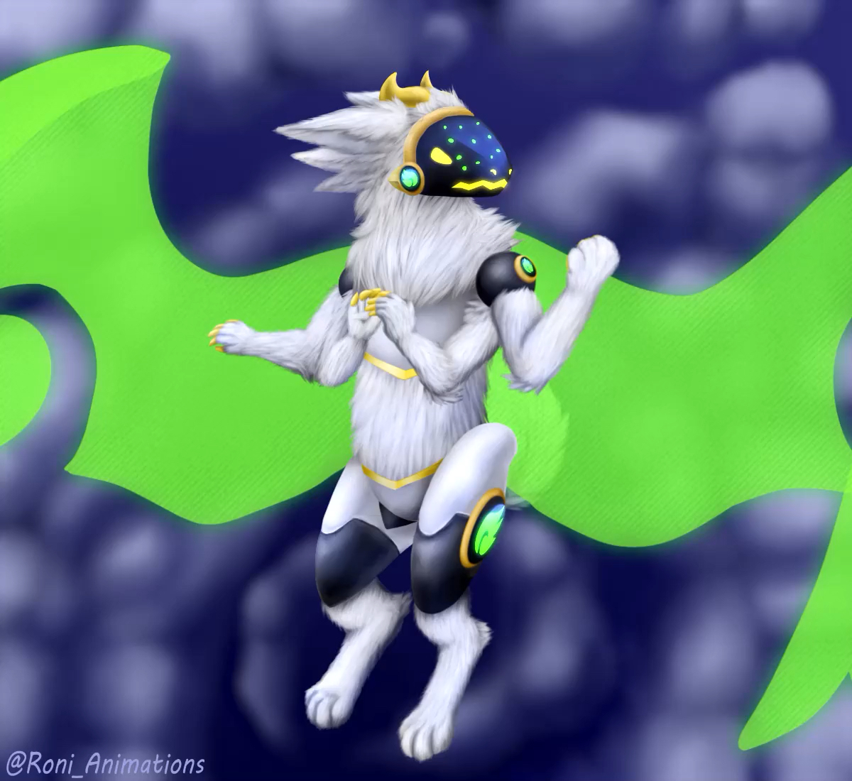 Protogen art/ first post!  Primagen/Protogen Amino Amino