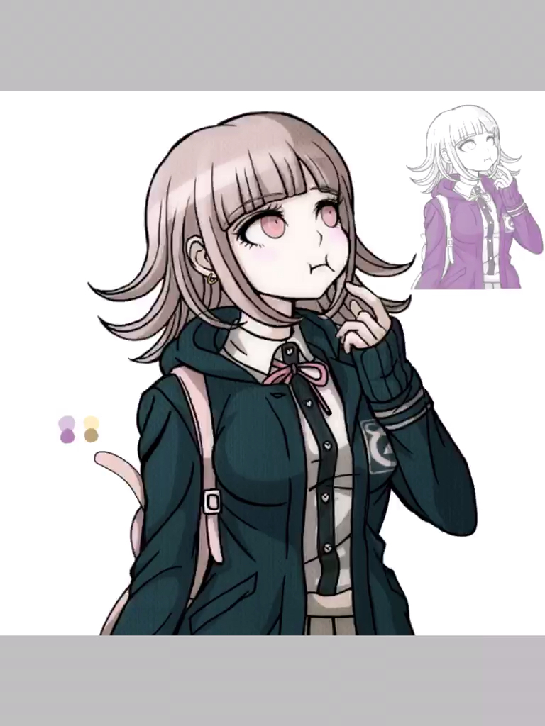 Pastel Chiaki Sprite Edit.