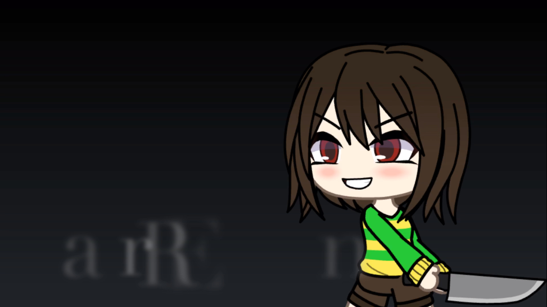 Chara Ending Screen Gacha photo edit | Undertale Amino