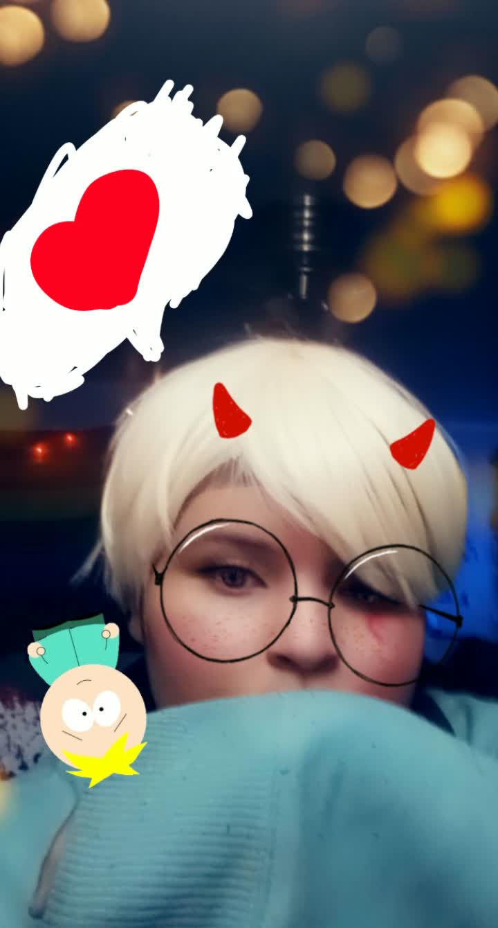 Face reveal Butters Cosplay and I'm back and happy birthday butters.