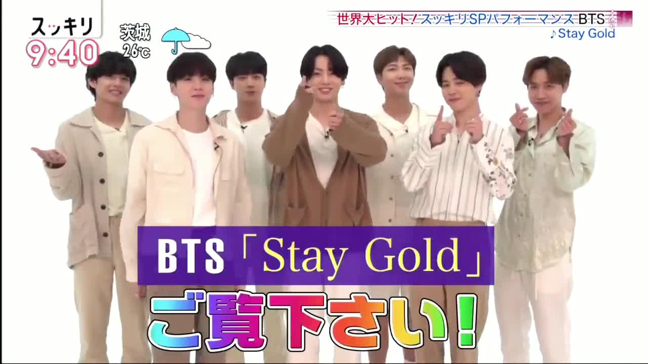 BTS stay Gold.