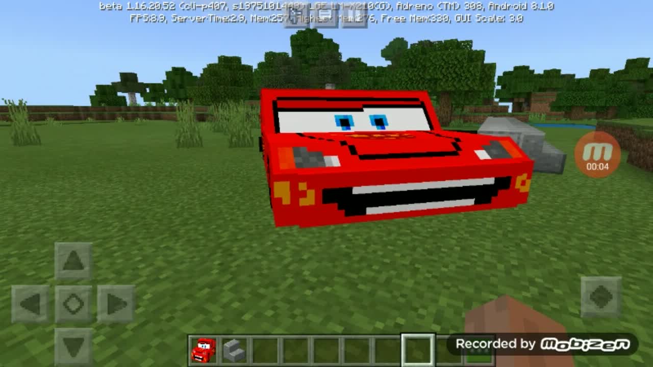 minecraft mcqueen