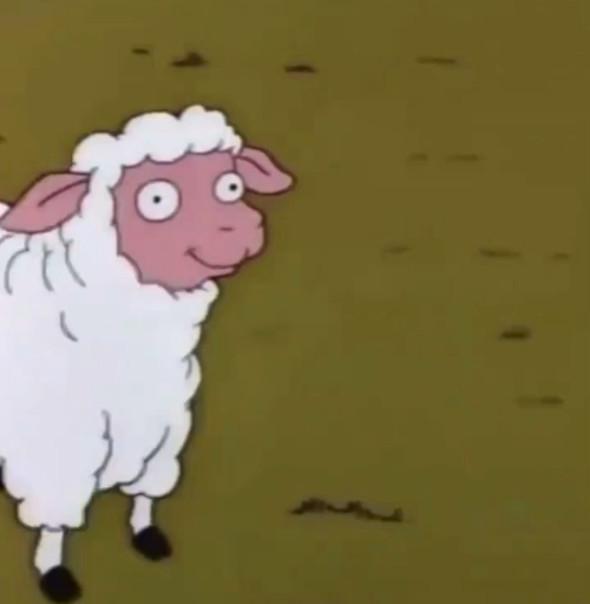 Как говорит баран. Овца анимация. Гифка овца. Баран гифка. Овечка утро.
