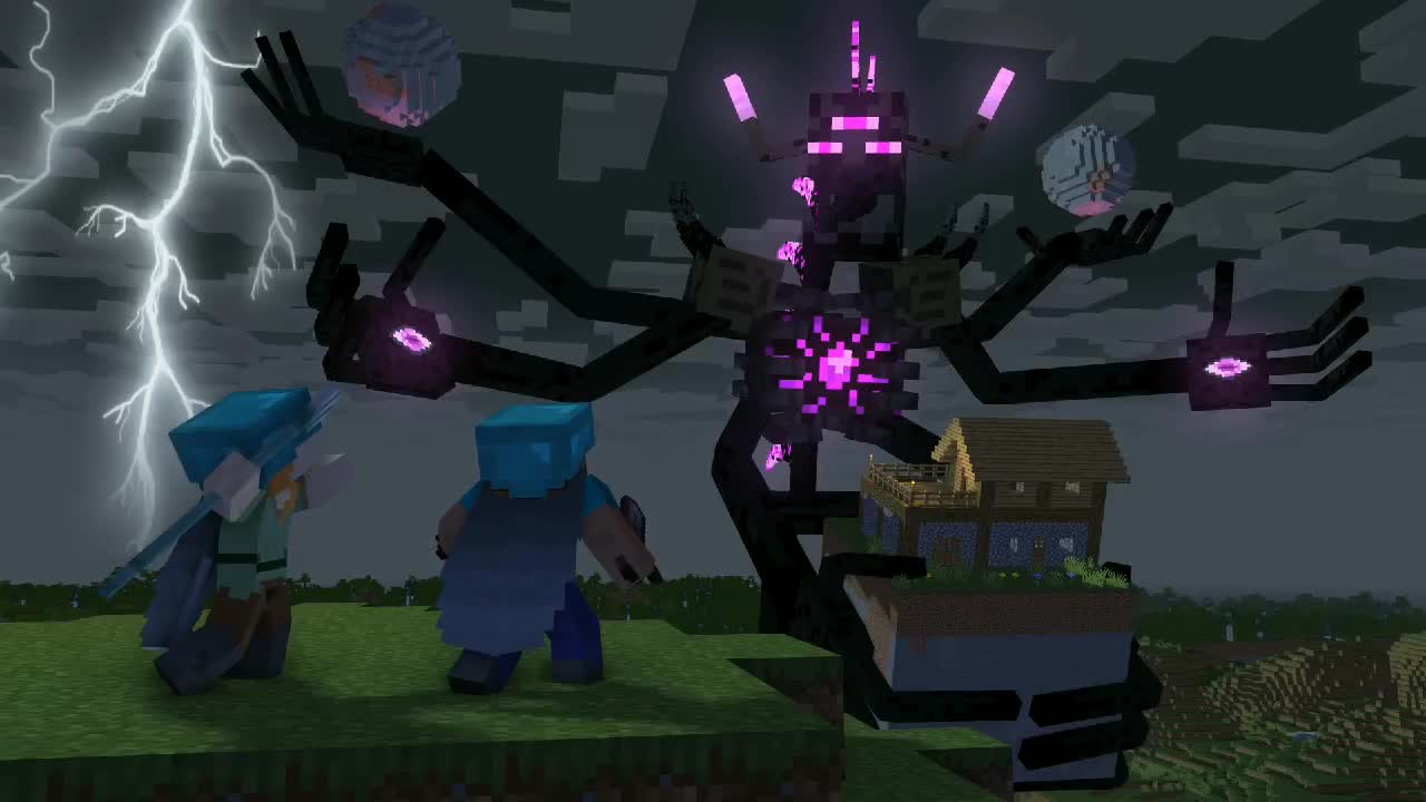 minecraft enderman boss