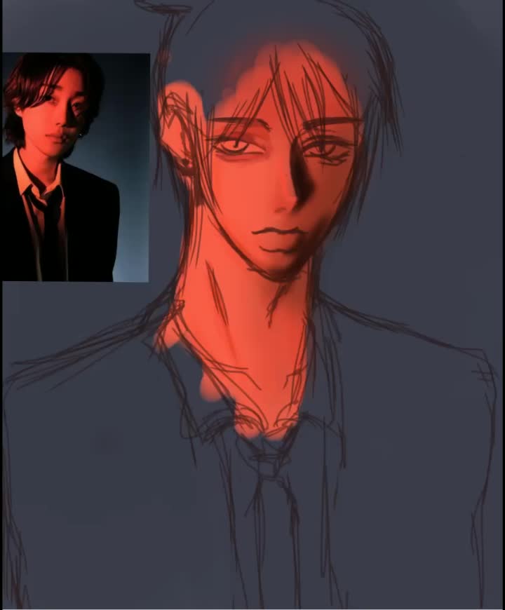Anime Boy Sad Side Profile, sad profile anime HD phone wallpaper | Pxfuel