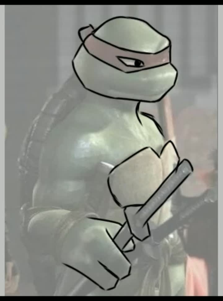 TMNT 2007 Mikey art!!  Teenage Mutant Ninja Turtles Amino