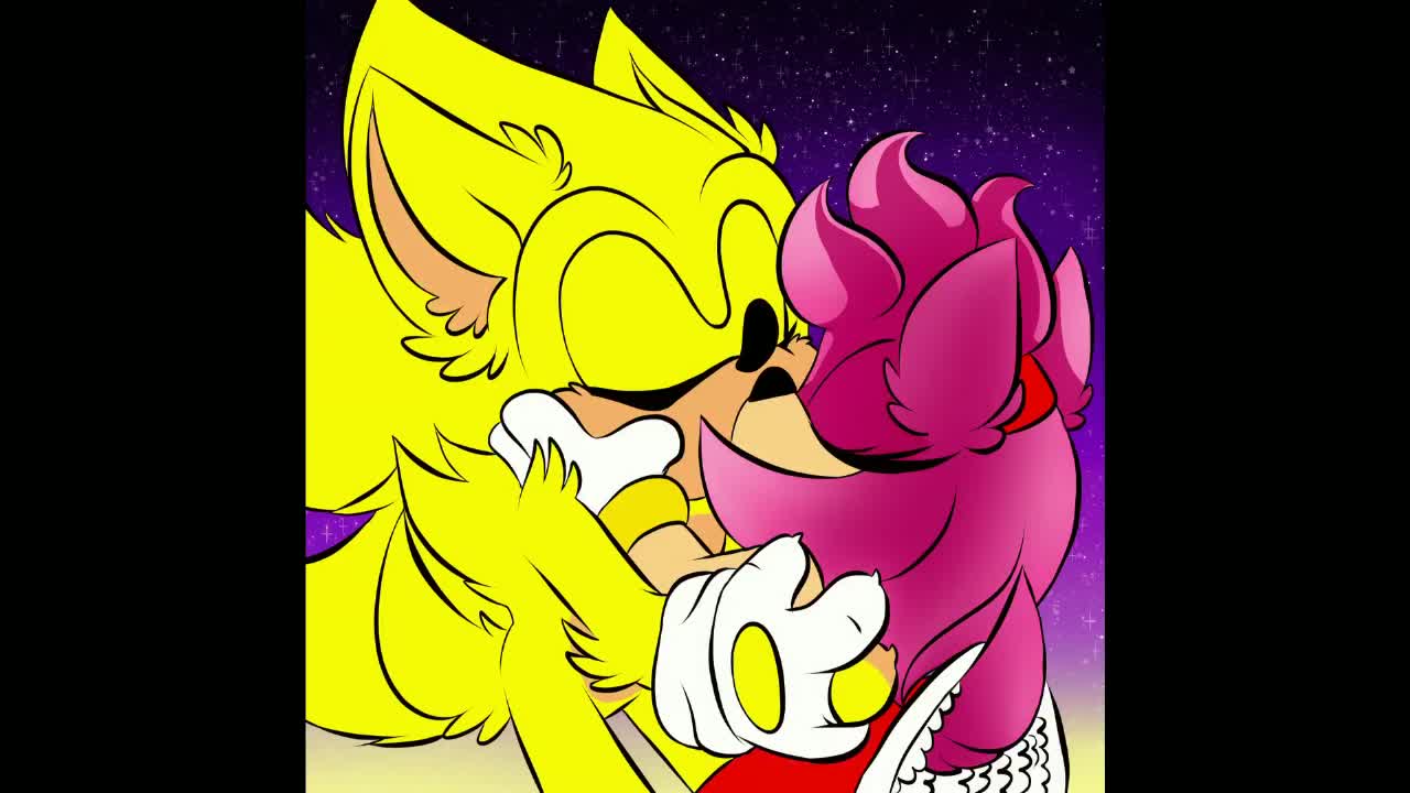 Super sonamy Kiss  Sonic Artist Central Amino