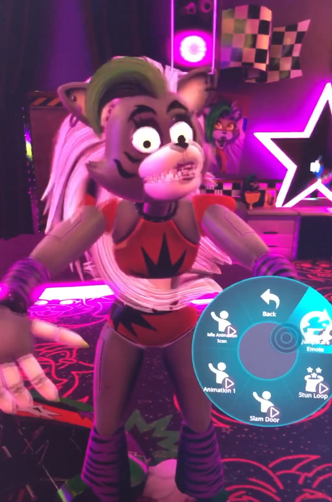 Roxanne Wolf Jumpscare VrChat. Echt cool. ^^ | 💜 FNAF German 💜 Amino